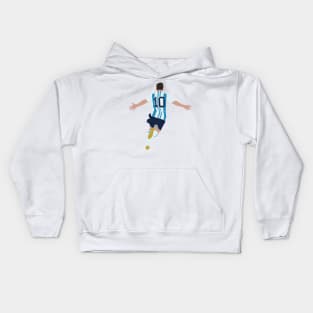 Lionel Messi minimalist illustration Kids Hoodie